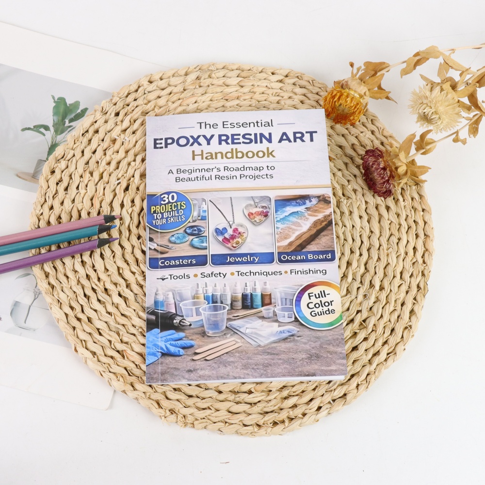 Resin Art Book - Epoxy Resin Art Handbook, 30 DIY