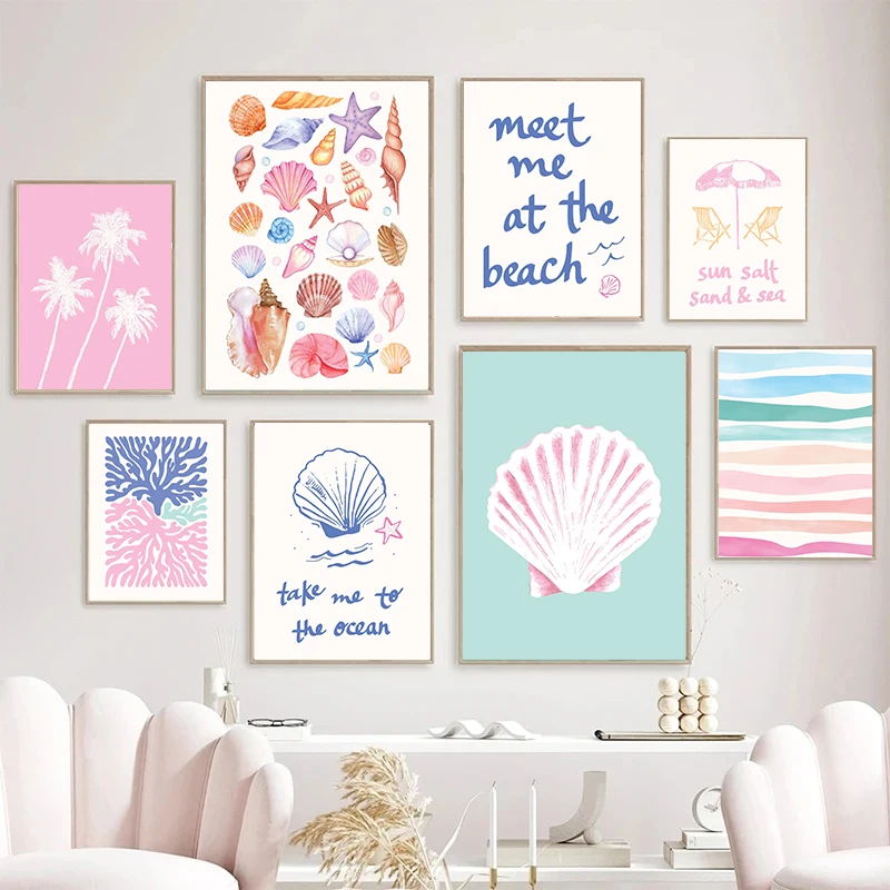 Resin Art Gallery - Coastal Gallery Wall Art Summer Sea