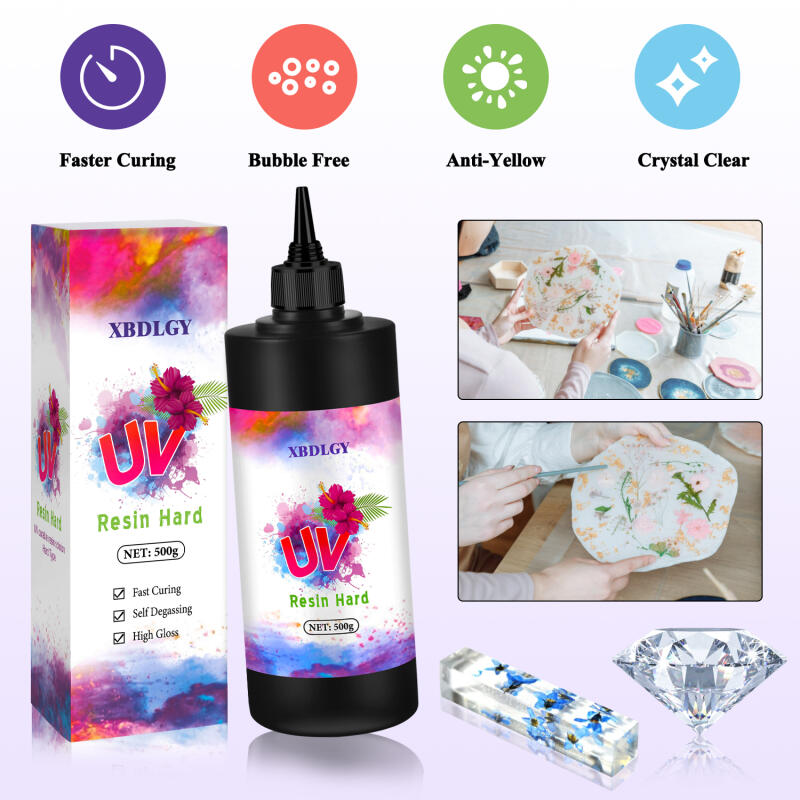 200g/250g/500g UV Resin Hard G - Resin Art Light 评论和价格