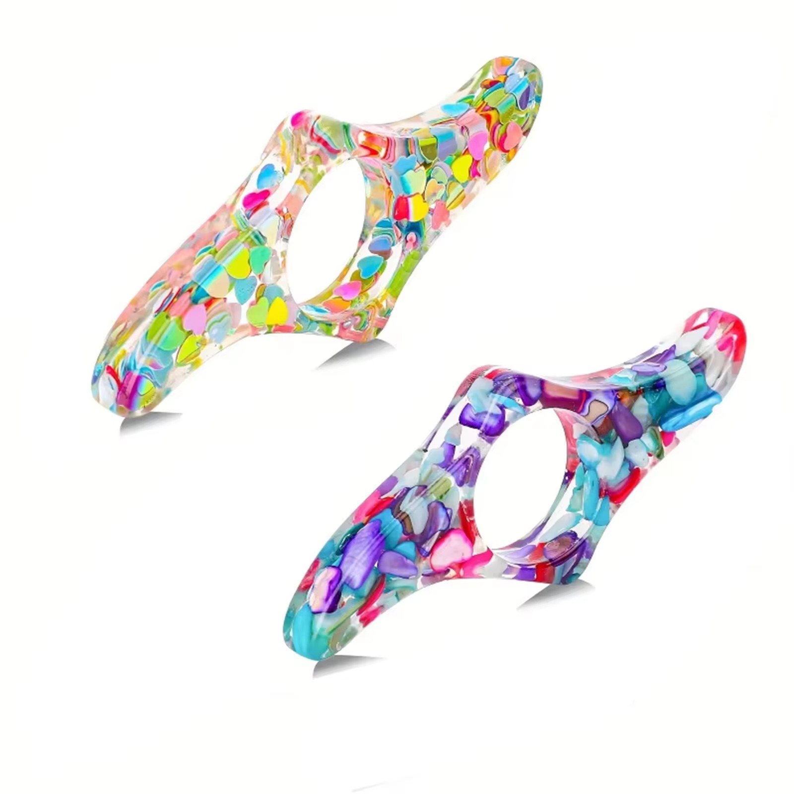 2Pcs Handmade Resin Thumb Page - Resin Art Book 评论和价格