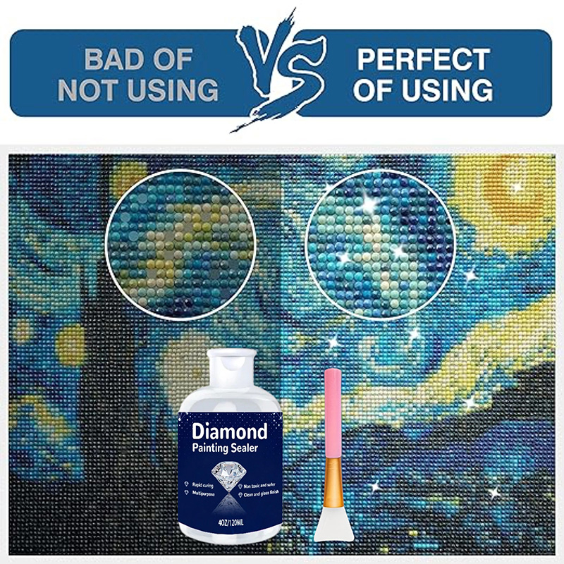 Diamond Painting Sealant, Art  - Resin Art Tools 评论和价格