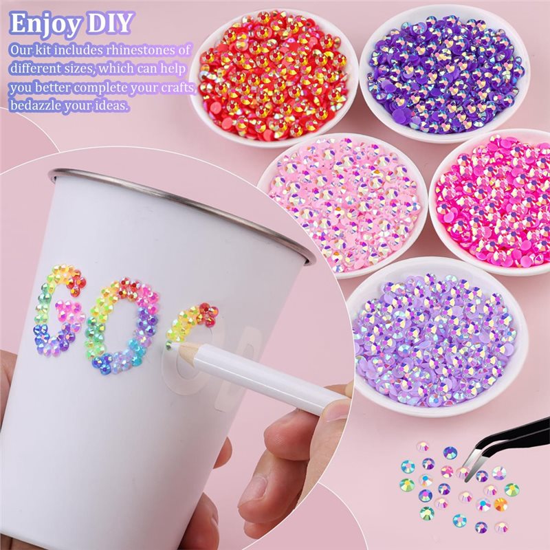 Rhinestone Resin Jelly 3MM 40  - Resin Art Book 评论和价格