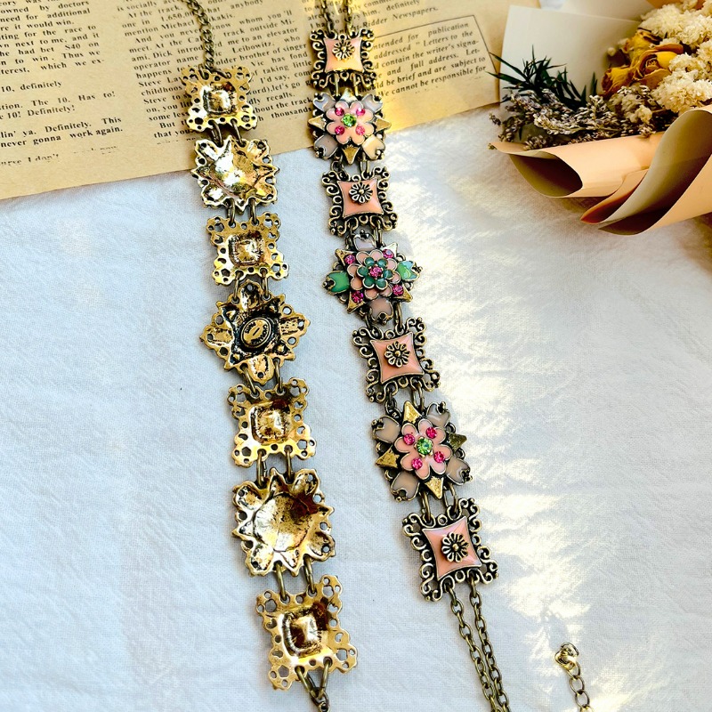 Retrofashion Necklace Bracelet - Resin Art Necklace 评论和价格