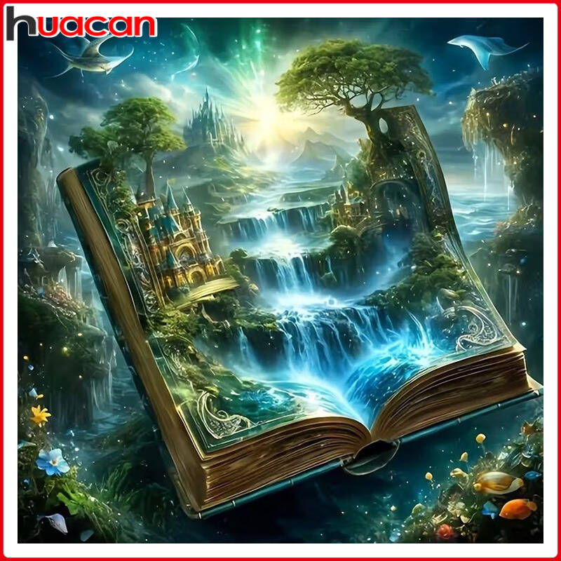 Huacan DIY Diamond Painting Ki - Resin Art Book 评论和价格