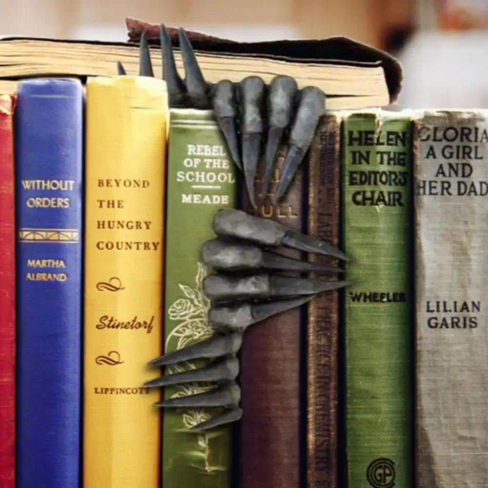 Thriller Devil's Hand Bookmark - Resin Art Book 评论和价格