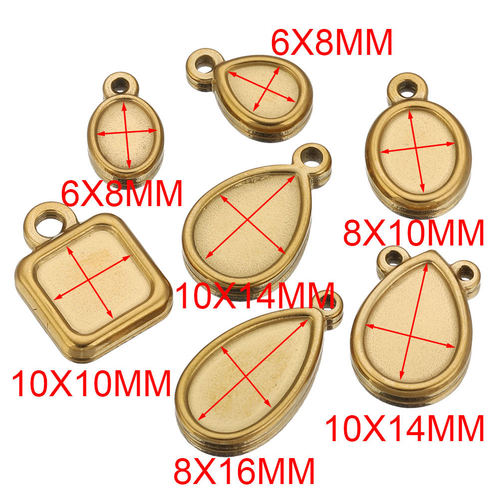 5pcs Stainless Steel Square Dr - Resin Art Gift Ideas 评论和价格