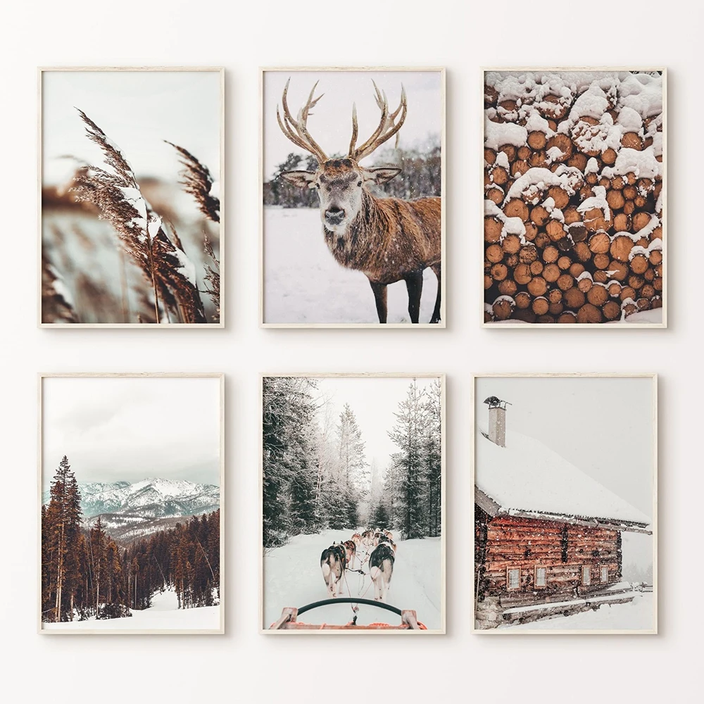 Winter Gallery Nordic Snowy Ch - Resin Art Gallery 评论和价格