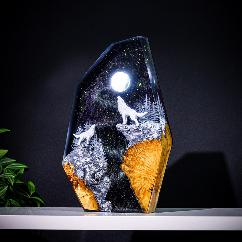Nature Animals Figure Organism - Resin Art Light 评论和价格