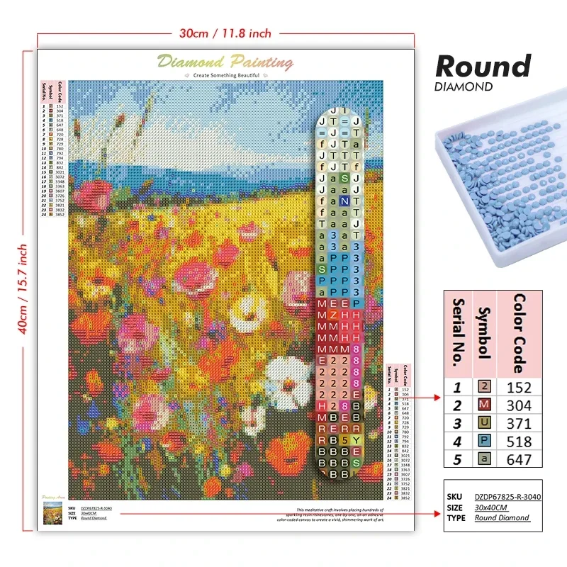 5D DIY Diamond Painting Kit Ne - Resin Art New Zealand 评论和价格