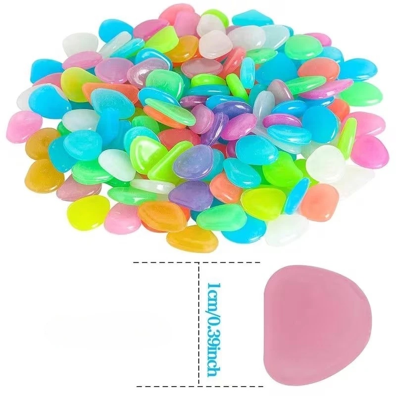 50-200pcs Glow in The Dark Peb - Resin Art Light 评论和价格