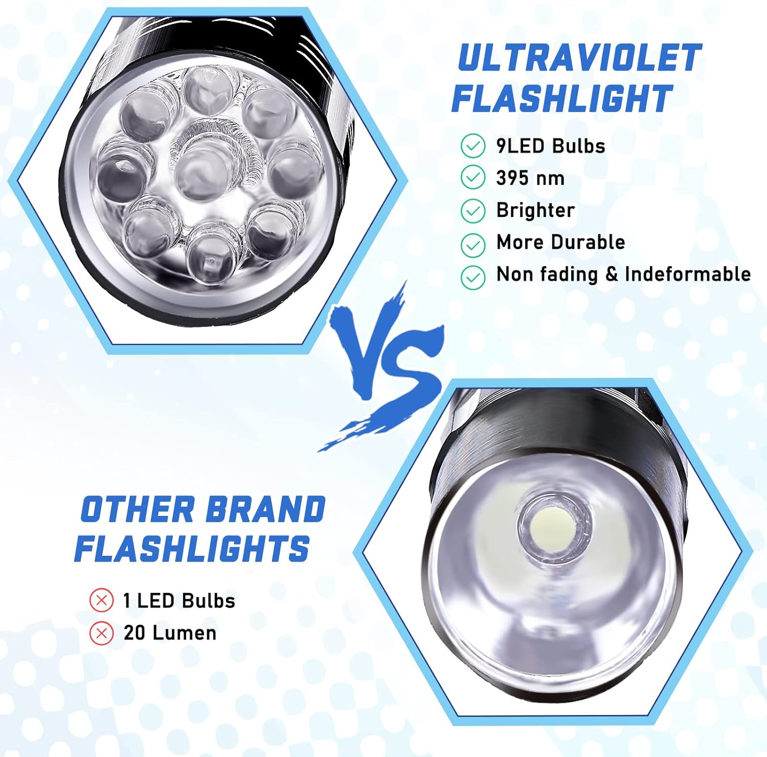9LED Flashlight  UV Resin Curi - Resin Art Tools 评论和价格