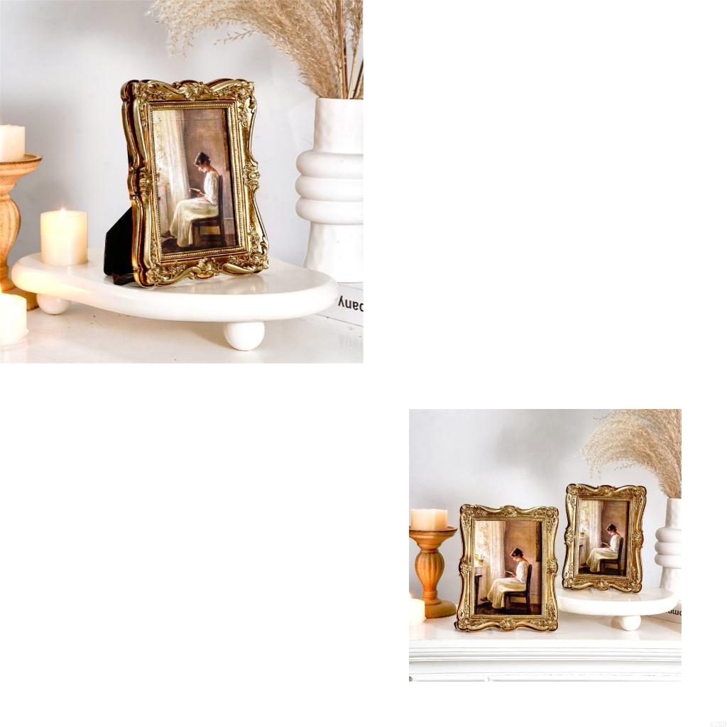 62KD Retro Picture Frame,Decor - Resin Art Gallery 评论和价格