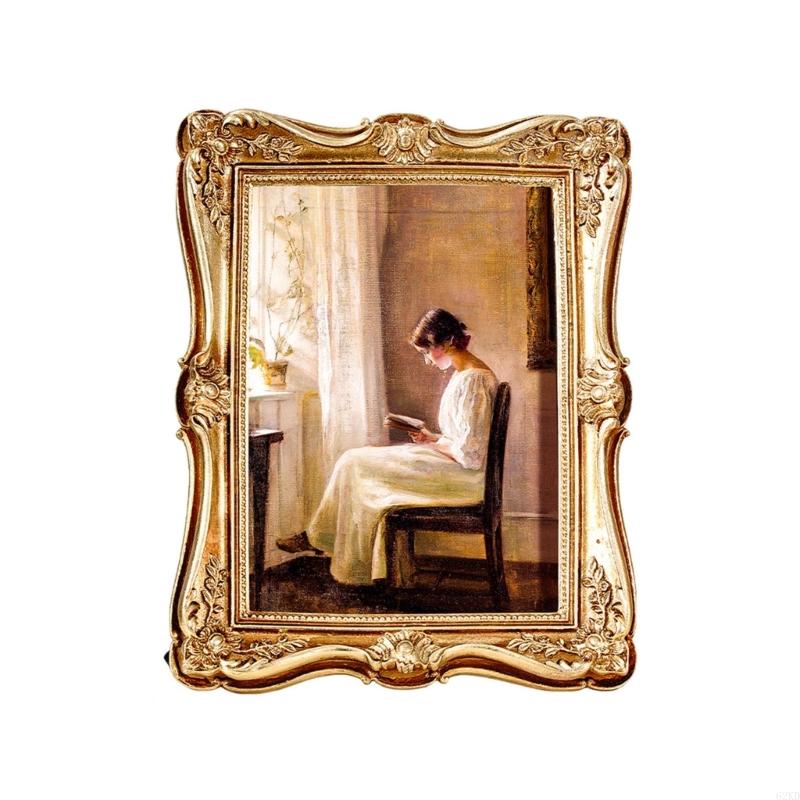 62KD Retro Picture Frame,Decor - Resin Art Gallery 评论和价格