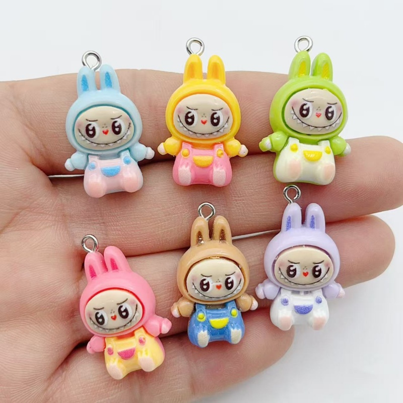 10Pcs Kawaii Rabbit Strawberry - Resin Art Gift Ideas 评论和价格