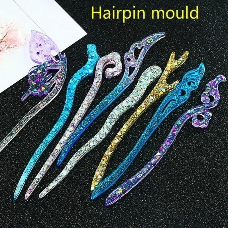 New Transparent Hairpin Silico - Resin Art Tools 评论和价格