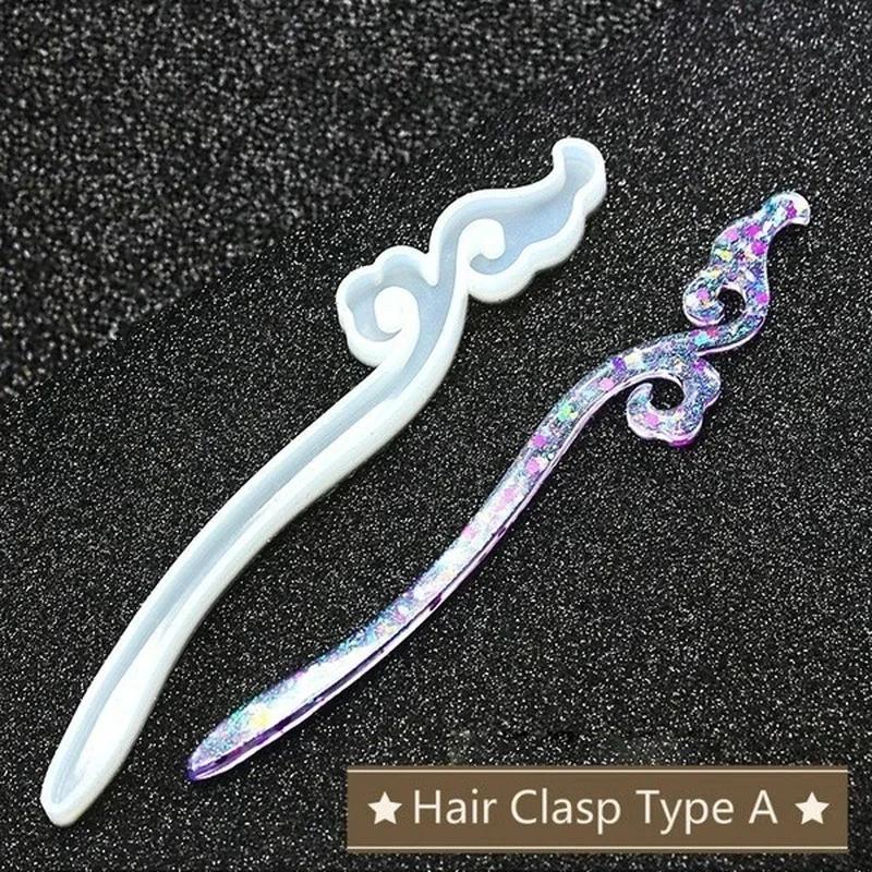New Transparent Hairpin Silico - Resin Art Tools 评论和价格