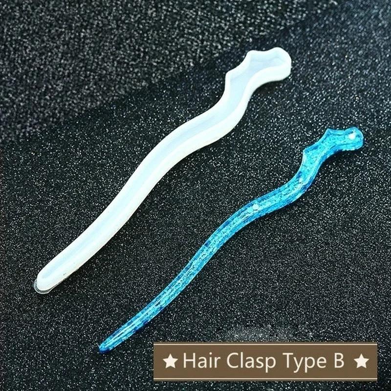 New Transparent Hairpin Silico - Resin Art Tools 评论和价格