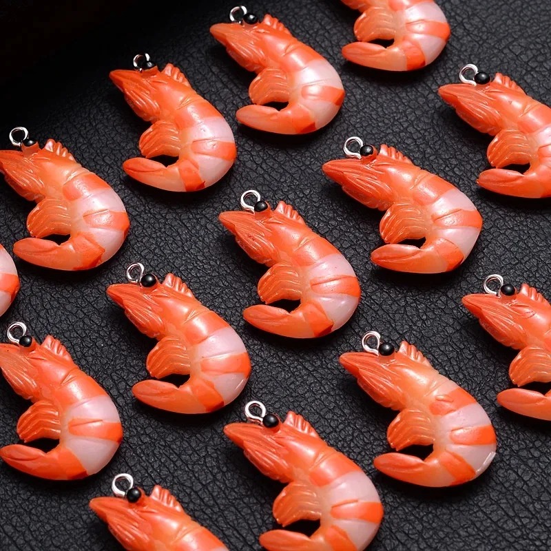 10Pcs 3D Simulated Lobster Shr - Resin Art Gift Ideas 评论和价格