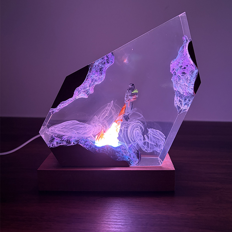 Sci-fi Anime Figure Organism R - Resin Art Light 评论和价格