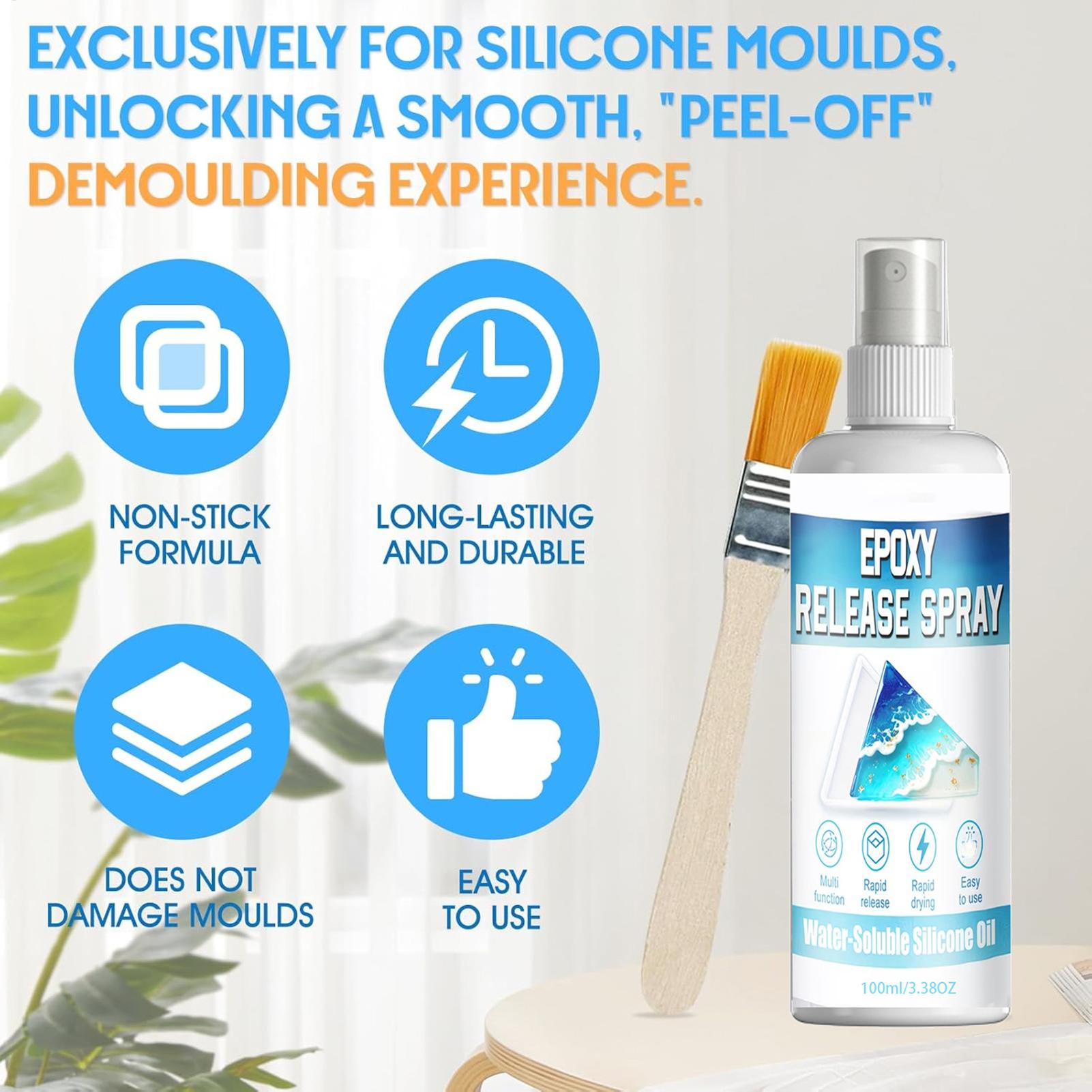 Silicone Mold Release Spray 10 - Release Spray Silicone 评论和价格